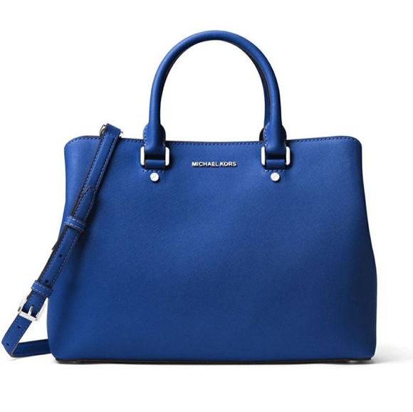 Michael Kors Handbags - Michael Kors Savannah Large  Leather Satchel